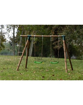 Double round wood swing Masgames KADI L Deluxe