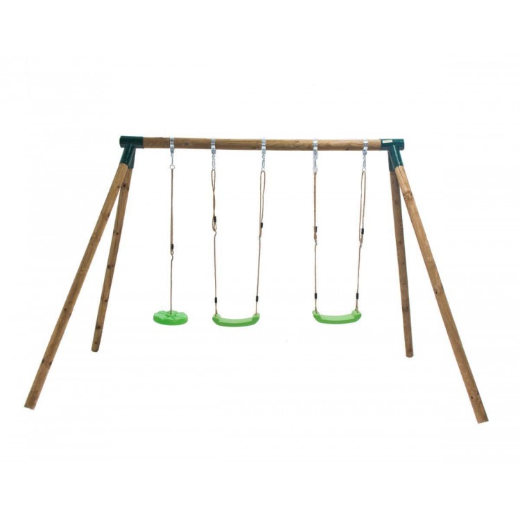 Double round wood swing Masgames KIBO XL Plus