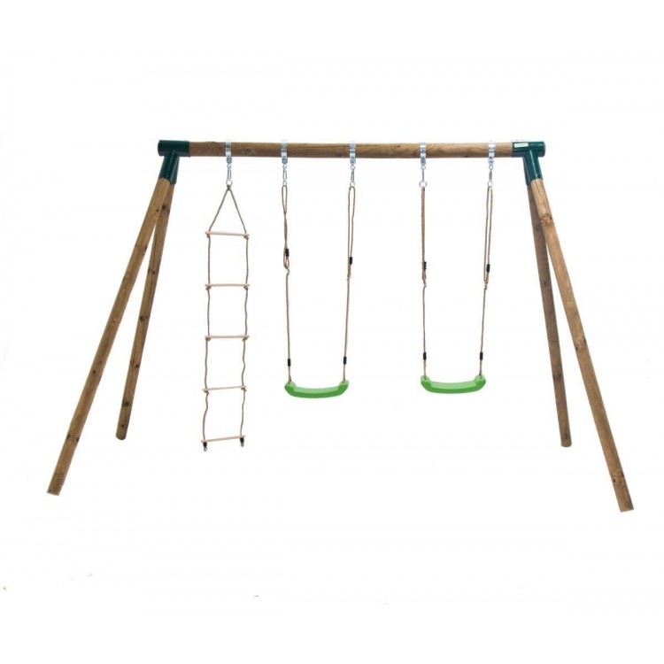 Double round wood swing Masgames KIBO XL Deluxe