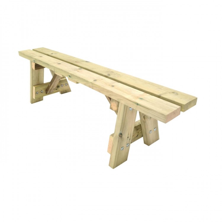 MASGAMES ZURICH outdoor wooden bench