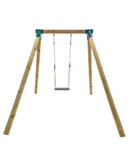 Single square wood swing Masgames KARAI DELUXE Adults