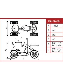 BERG Jeep Revolution BFR pedal kart