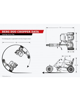 BERG Duo Chopper BF pedal tricycle