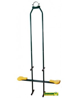 Triple round wood swing Masgames ETNA XL + face-to-face seat