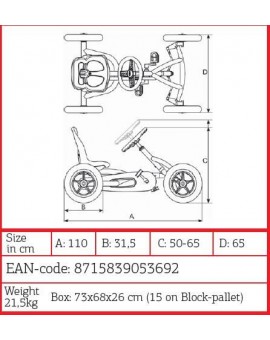 BERG Buddy Prof pedal car