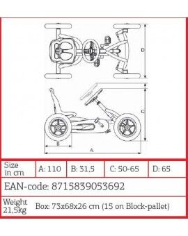 Pedal car BERG Buddy Prof