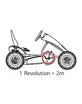 BERG B.Super Yellow BFR-3 pedal kart