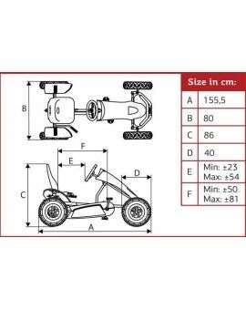 Pedal kart BERG Black Edition BFR-3