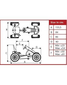 Pedal kart BERG X-Plore BFR-3