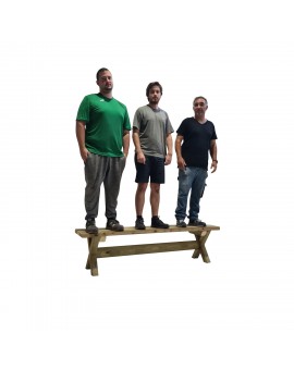 MASGAMES XERTA wooden bench 180 cm