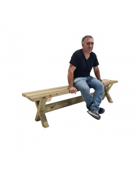 MASGAMES XERTA wooden bench 180 cm