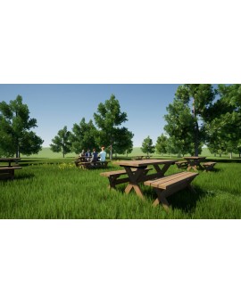 MASGAMES XERTA 180 picnic table