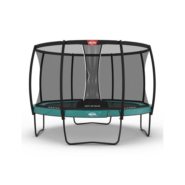 BERG Champion 380 + Red Deluxe Trampoline