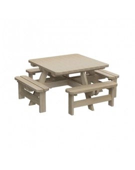 MASGAMES BALTIC square picnic table