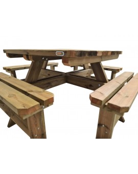 MASGAMES BALTIC square picnic table