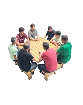 MASGAMES BALTIC square picnic table