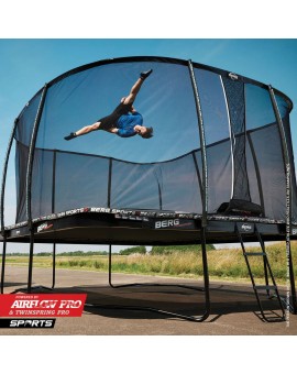 BERG Ultim Pro Bouncer 500 + Red Deluxe XL trampoline