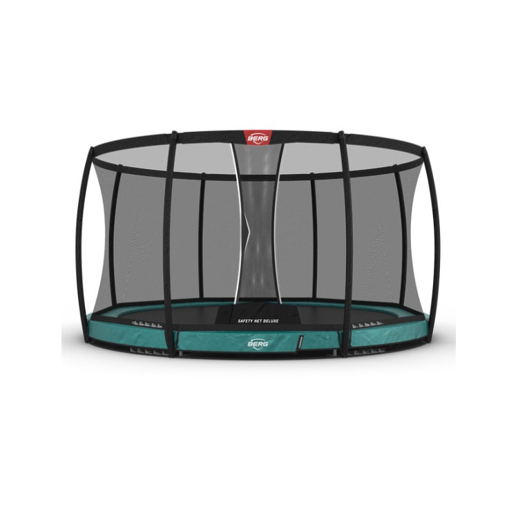 BERG Inground Champion 330 + Red Deluxe Trampoline