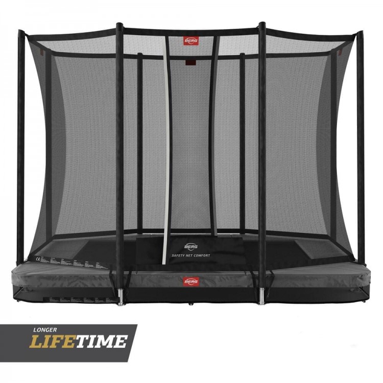 BERG Inground Ultim Favorit 280 + Red Comfort trampoline