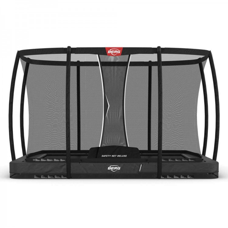 BERG Inground Ultim Champion 330 + Red Deluxe Trampoline