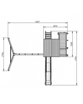 Masgames PENTHOUSE XL playground with swing