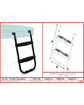 BERG ladder with platform