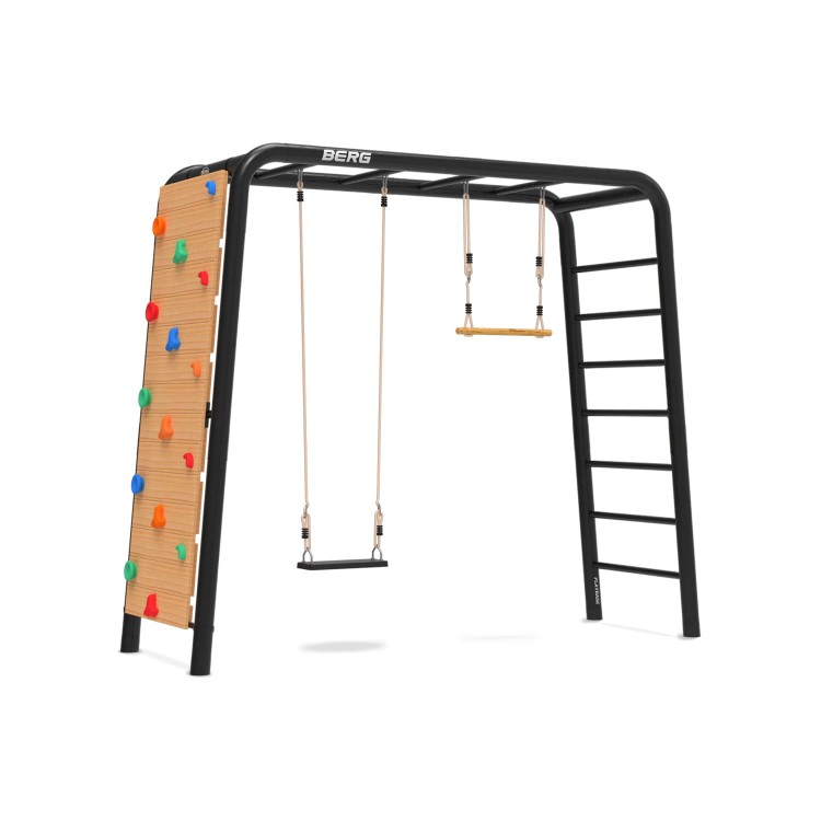 BERG Playbase Medium TL (climbing wall + trapeze + rubber seat)