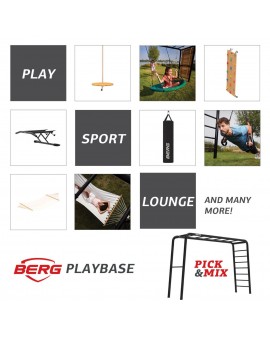 BERG Playbase Large TT (trapeze + wooden seat)