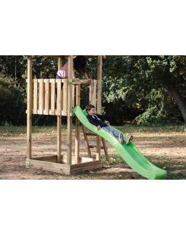 Masgames TIBIDABO L playground wooden roof with swing