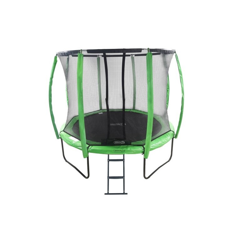 MASGAMES PREMIUM 305 trampoline with protective net, ladder and anchors