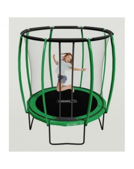 MASGAMES PREMIUM 305 trampoline with protective net, ladder and anchors