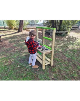 Wooden children's outdoor kitchen Masgames SPICY