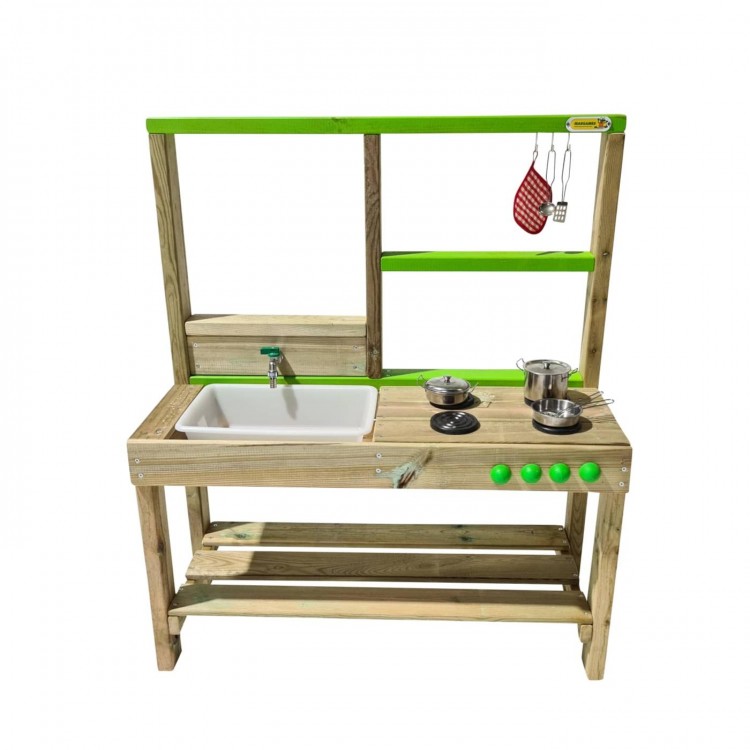 Wooden children's outdoor kitchen Masgames SPICY