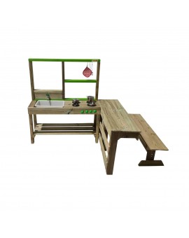 Wooden children's outdoor kitchen Masgames SPICY Delicious