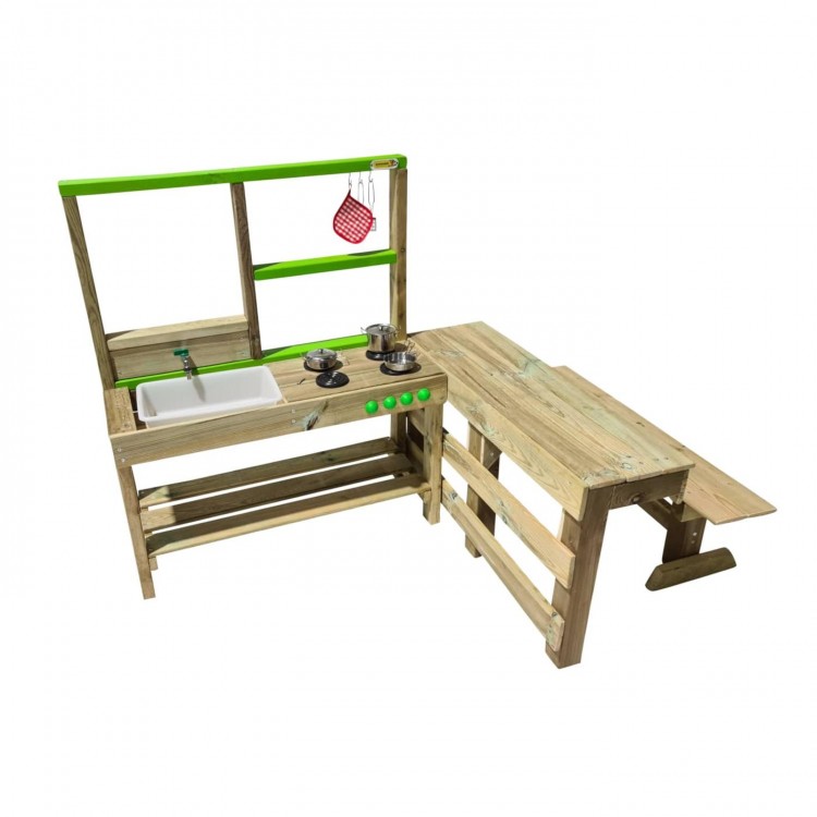 Wooden children's outdoor kitchen Masgames SPICY Delicious