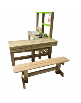 Wooden children's outdoor kitchen Masgames SPICY Delicious