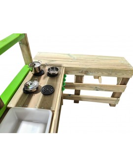 Wooden children's outdoor kitchen Masgames SPICY Delicious