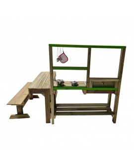 Wooden children's outdoor kitchen Masgames SPICY Delicious