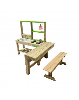 Wooden children's outdoor kitchen Masgames SPICY Delicious