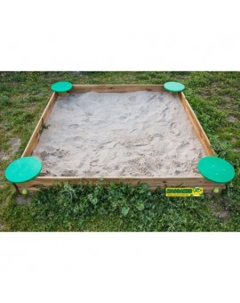 Wooden sandbox Masgames DELUXE M Horeca