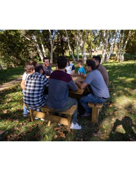 MASGAMES BALTIC square picnic table