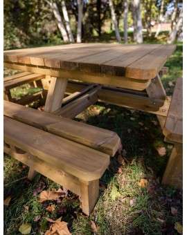 MASGAMES BALTIC square picnic table