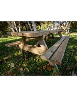 MASGAMES MUNICH XL picnic table 235 cm long