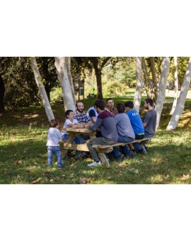 MASGAMES MUNICH XL picnic table 235 cm long