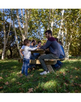 MASGAMES MUNICH XL picnic table 235 cm long