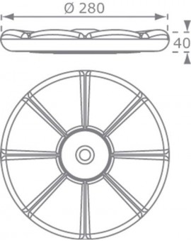 Pendulum seat MASGAMES Ufo