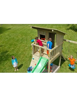 Masgames BEACH HUT L playground with swing