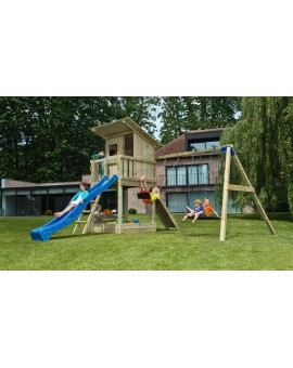 Masgames BEACH HUT XL playground with swing