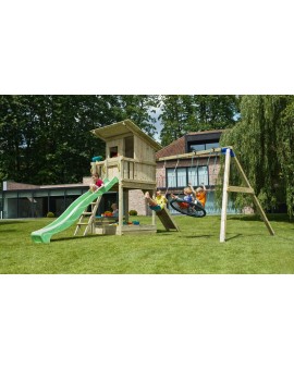 Masgames BEACH HUT XL playground with swing