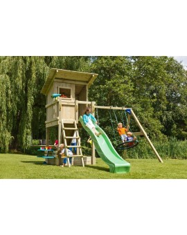 Masgames BEACH HUT XL playground with swing